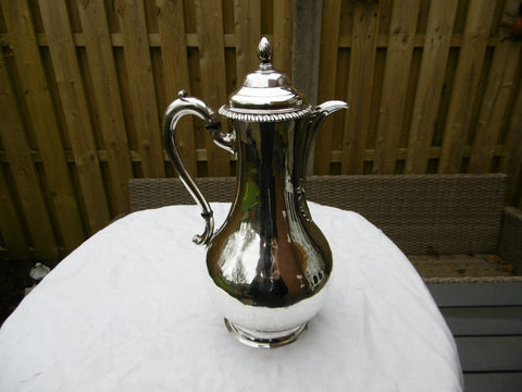 1767 very rare Georgian coffee pot by much sought after maker Louisa Courtauld 650g
