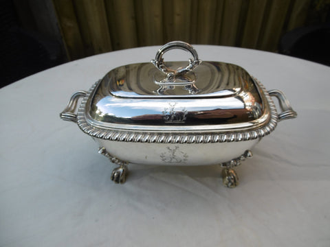 1813 stunning George 111 sauce tureen by Cradock and Ried 800g nice crest