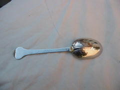 1678 beautiful Charles 11 Lace back tablespoon by Robert King 41g