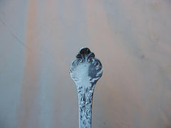 1678 beautiful Charles 11 Lace back tablespoon by Robert King 41g