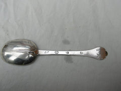 1689 William and Mary Trefid by Lawrence Coles great hallmarks 34g