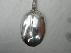 1689 William and Mary Trefid by Lawrence Coles great hallmarks 34g