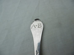 1692 fine William and Mary Lace back Trefid tablespoon by William Matthew 35g