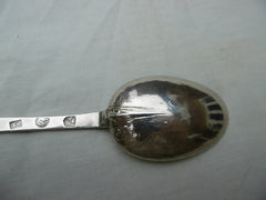 1692 fine William and Mary Lace back Trefid tablespoon by William Matthew 35g