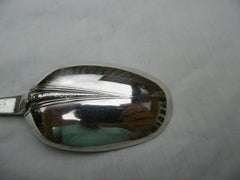 1700 very rare fine Queen Anne marrow spoon by Benjamin Watts 53g