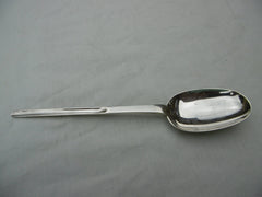 1700 very rare fine Queen Anne marrow spoon by Benjamin Watts 53g