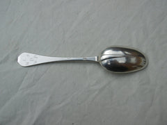 1702 fine Queen Anne Dognose spoon by John Smith good marks 60g