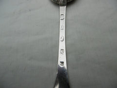 1703 rare Queen Anne Exeter hallmarked Trefid spoon by Peter Rowe of Plymouth