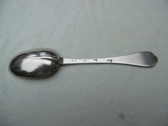 1703 Quality Queen Anne Trefid tablespoon by Lawrence Jones 54g