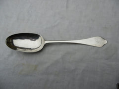 1704 very nice Queen Anne Dognose tablespoon by Isaac Davenport 44g