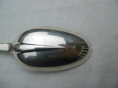 1708 fine heavy Queen Anne tablespoon by Isaac Davenport 70g