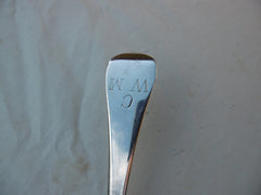 1711 lovey Queen Anne Rat tail tablespoon by Andrew Archer 60g