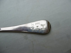 1712 fine Queen Anne rat tail tablespoon by Henry Greene 60g