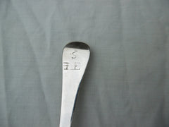 1712 fine Queen Anne rat tail spoon by Benjamin Watts 55g
