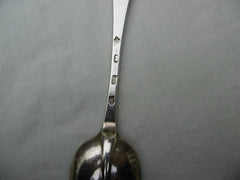 1714 stunning George 1st rat tail tablespoon by Henry Clarke great hallmarks