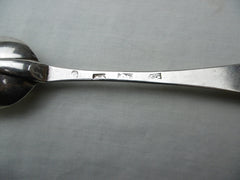 1719 fine George 1st tablespoon by Andrew Archer great hallmarks 50g