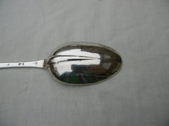1716 fine George 1st rat tail tablespoon with owners initials dated 1715