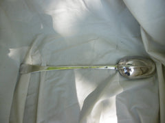 1716 impressive George 1st large Hash spoon by Andrew Archer 35cms long 175 grams