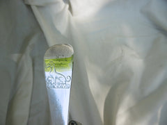 1716 impressive George 1st large Hash spoon by Andrew Archer 35cms long 175 grams
