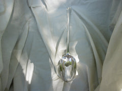 1716 impressive George 1st large Hash spoon by Andrew Archer 35cms long 175 grams