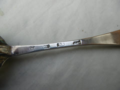 1716 fine rat tail George 1st tablespoon by William Street great hallmarks 52 grams