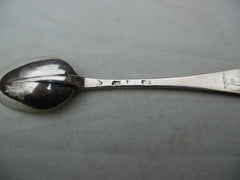 1717 very rare George 1st Dessert spoon by John Millington 30g nice crest