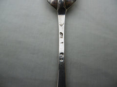 1717 very rare George 1st Dessert spoon by John Millington 30g nice crest