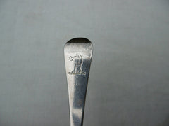1717 very rare George 1st Dessert spoon by John Millington 30g nice crest