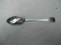 1717 fine George 1st rat tail tablespoon by James Holland great lion crest 63g