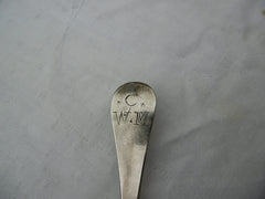 1717 fine George 1st spoon by Andrew Archer great hallmarks 45g