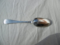 1717 lovely George 1st rat tail tablespoon by William Scarlett 65g
