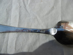 1717 lovely George 1st rat tail tablespoon by William Scarlett 65g