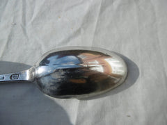 1717 lovely George 1st rat tail tablespoon by William Scarlett 65g