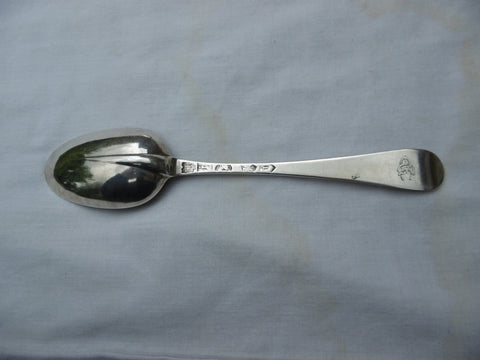 1719 very rare George 1st rat tail Exeter spoon by Richard Freeman