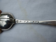 1719 very rare George 1st rat tail Exeter spoon by Richard Freeman