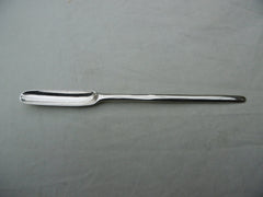 1719 large rare Georgian reverse bowl marrow scoop by A Archer 23cms long