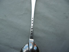 1720 Fine George 1st Britannia standard rat tail tablespoon by Henry Clarke  53g