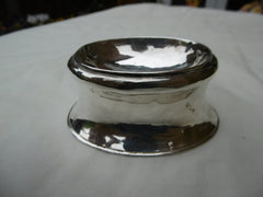 1721 lovely Georgian George 1st silver salt 45g