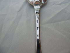 1723 rare George 1st Edinburgh rat tail tablespoon by Charles Blair 73g
