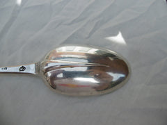 1723 rare George 1st Edinburgh rat tail tablespoon by Charles Blair 73g