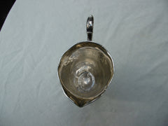 1724 fine very rare George 1st cast Helmet cream jug 180g