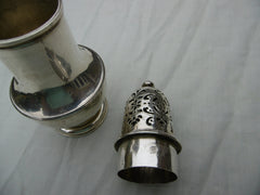 1725 Fine George 1st  caster by Thomas Bamford 160g