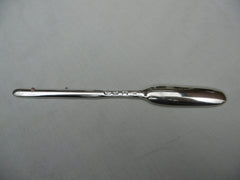 1725 rare George 1st marrow scoop by Paul Hanet great hallmarks 45g