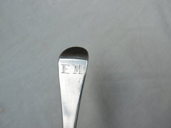 1725 lovely George 1st rat tail tablespoon by rare maker Timothy Ley 60g