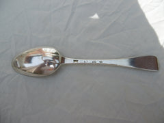 1727 very heavy George 11 Edinburgh spoon by James Ker 79 grams