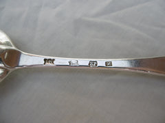 1727 very heavy George 11 Edinburgh spoon by James Ker 79 grams