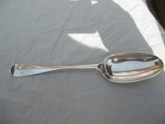 1727 very heavy George 11 Edinburgh spoon by James Ker 79 grams