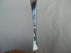 1729 fine rat tail George 11 tablespoon by John Robinson , very good marks 51g
