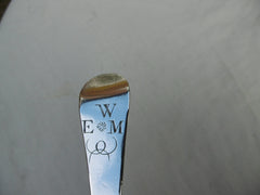 1729 fine rat tail George 11 tablespoon by John Robinson , very good marks 51g