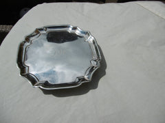 1729 lovely George 11 stand / waiter by Francis Spilsby 175g